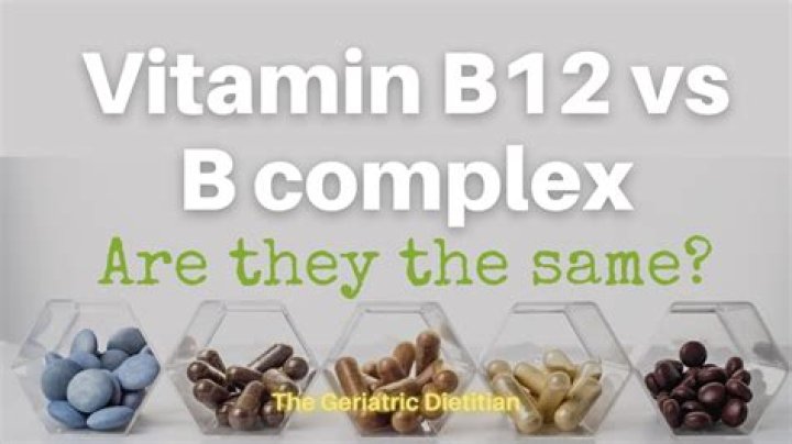 Are b12 and B complex the same