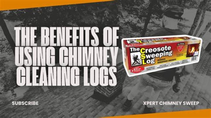 Are chimney sweeping logs safe