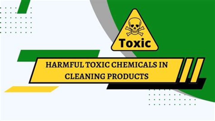 Are cleaning chemicals harmful