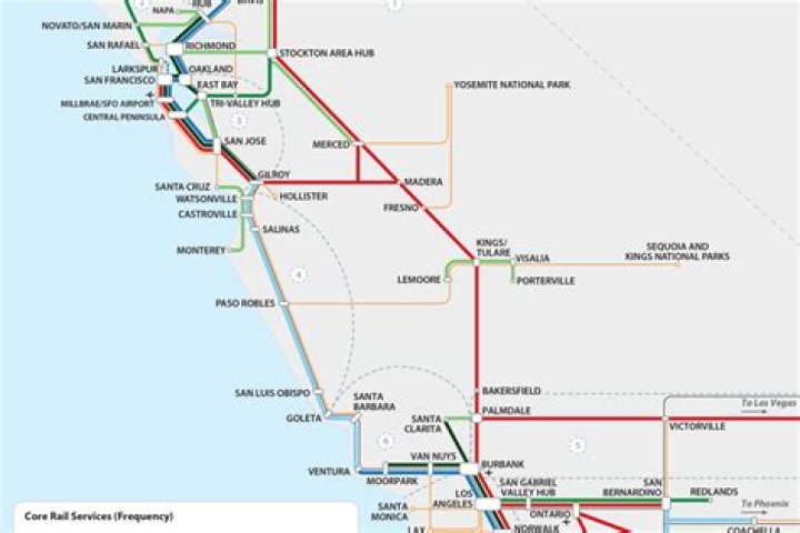 Are there trains in California