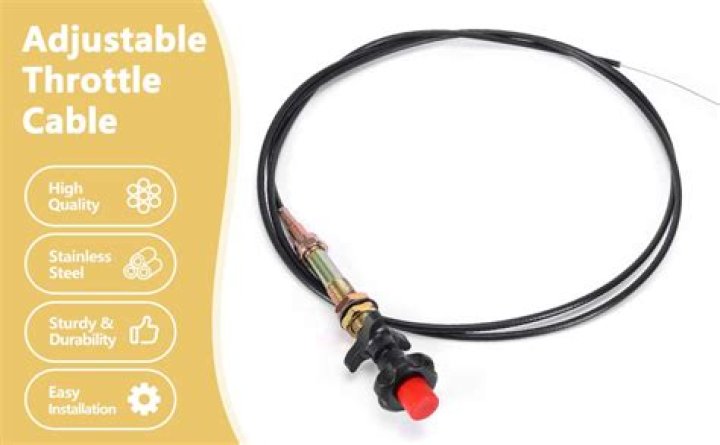 Are throttle cables adjustable