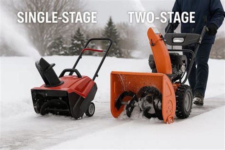 Are two-stage snow blowers better