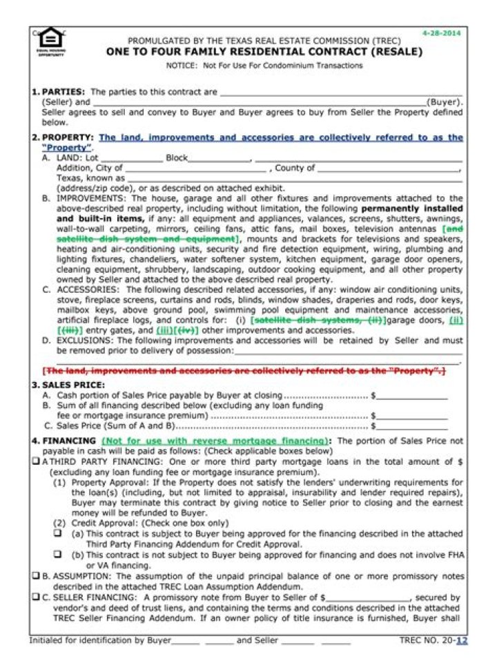 Can anyone use the TREC forms