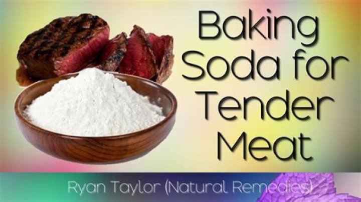 Can baking soda tenderize meat