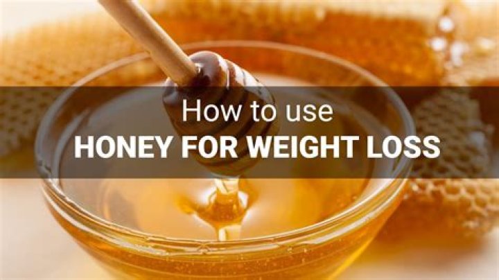 Can honey make you lose weight