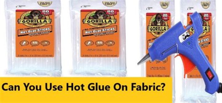 Can hot glue go through the dryer