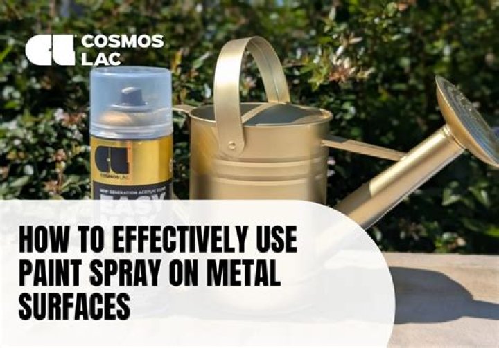 Can I spray paint metal hinges