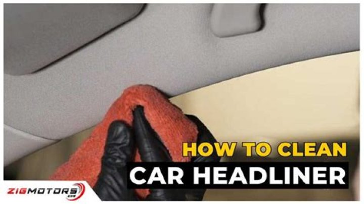 Can I steam clean my headliner