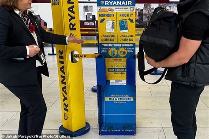 Can I take a tripod on Ryanair