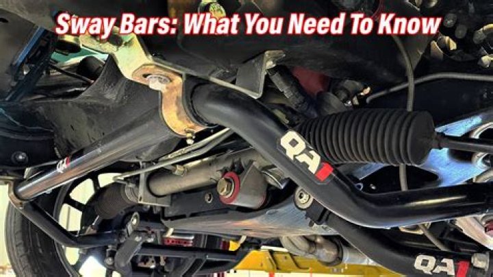 Can I use 2 sway control bars