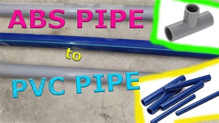 Can I use ABS and PVC together
