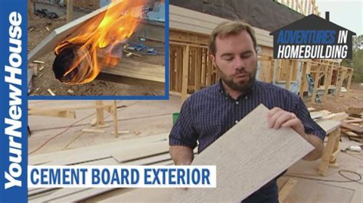 Can I use cement board outside