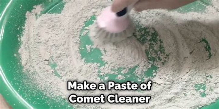 Can I use Comet to clean grout