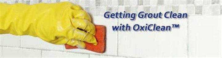 Can I use OxiClean to clean grout