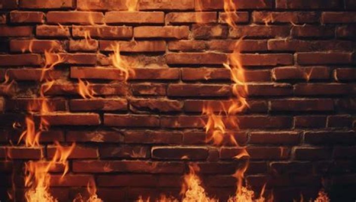 Can red bricks withstand fire