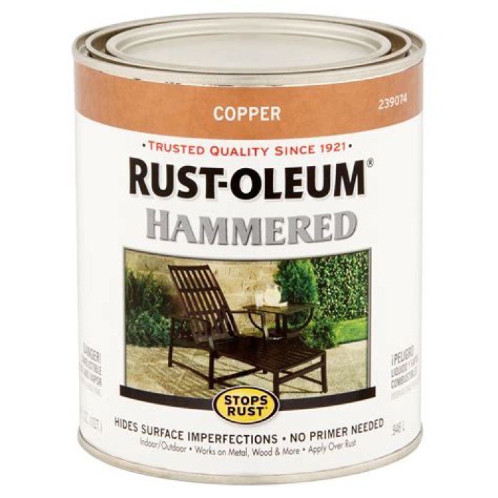 Can rustoleum be used on metal