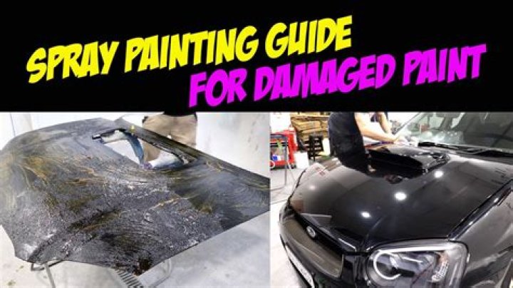 Can spray paint damage plastic