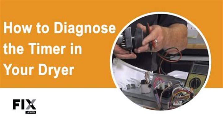 Can the timer on a dryer be fixed