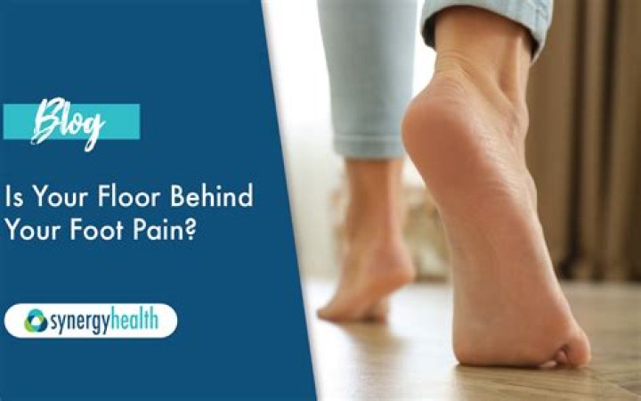 Can tile floors hurt your feet