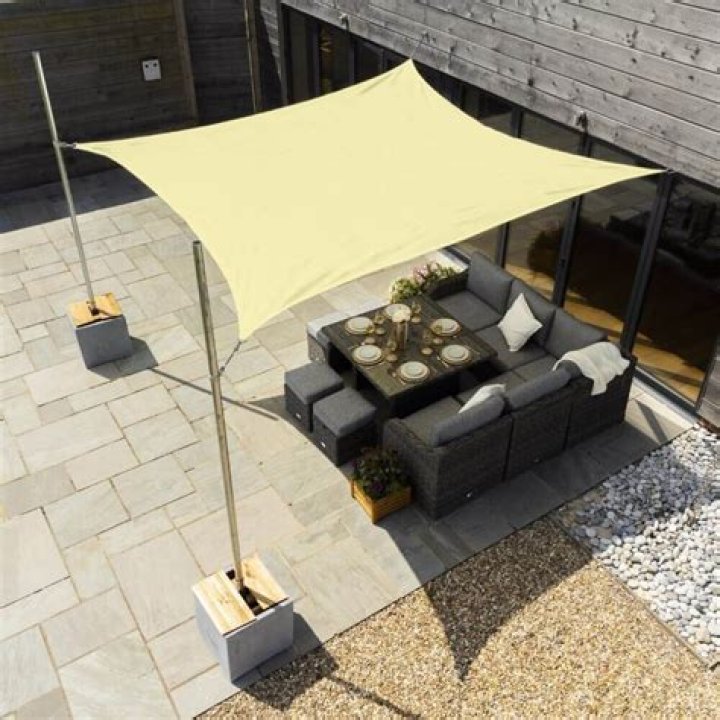 Can you attach shade sail roof
