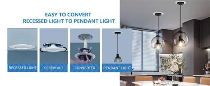 Can you convert pendant lights