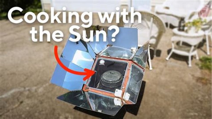 Can you cook food with the sun