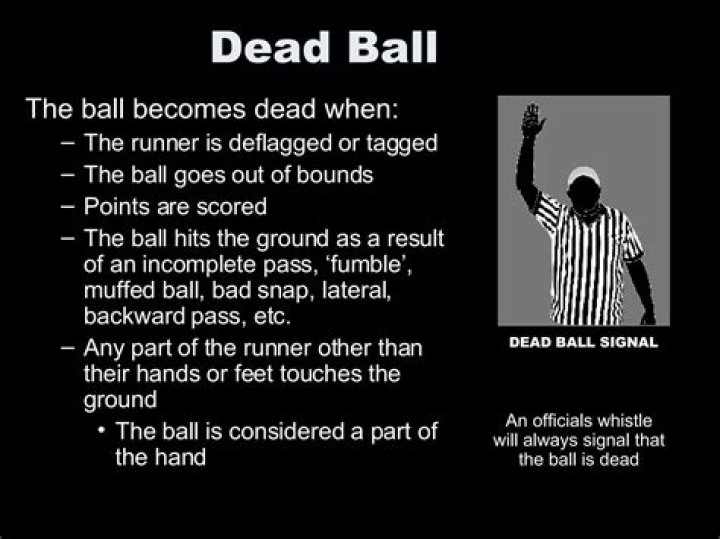 Can you decline a dead ball foul