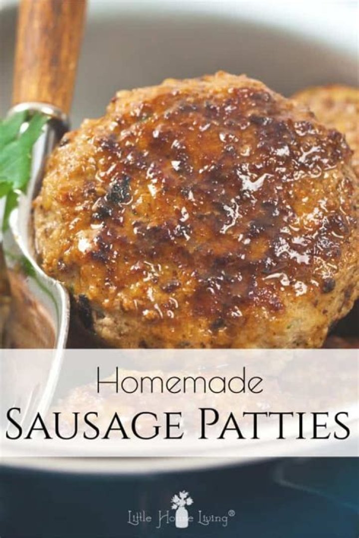 Can you freeze sausage patties