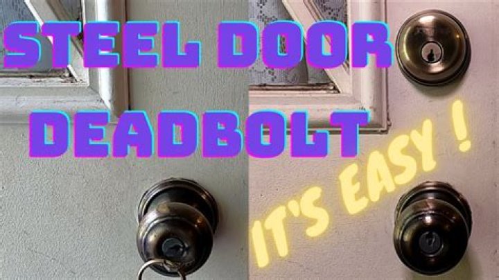Can you have a double deadbolt