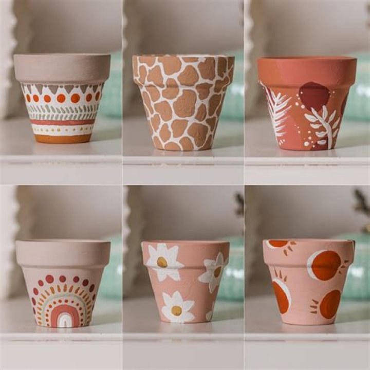 Can you paint ceramic planters