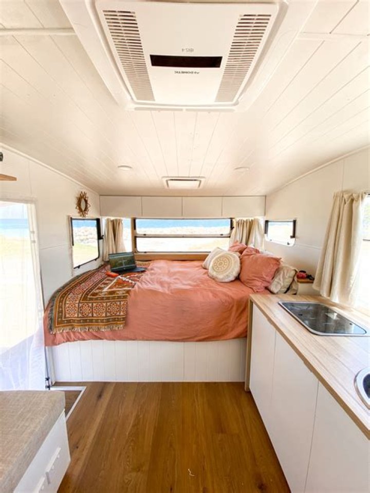 Can you paint inside a caravan