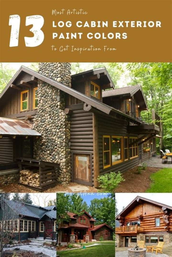 Can you paint log cabin siding