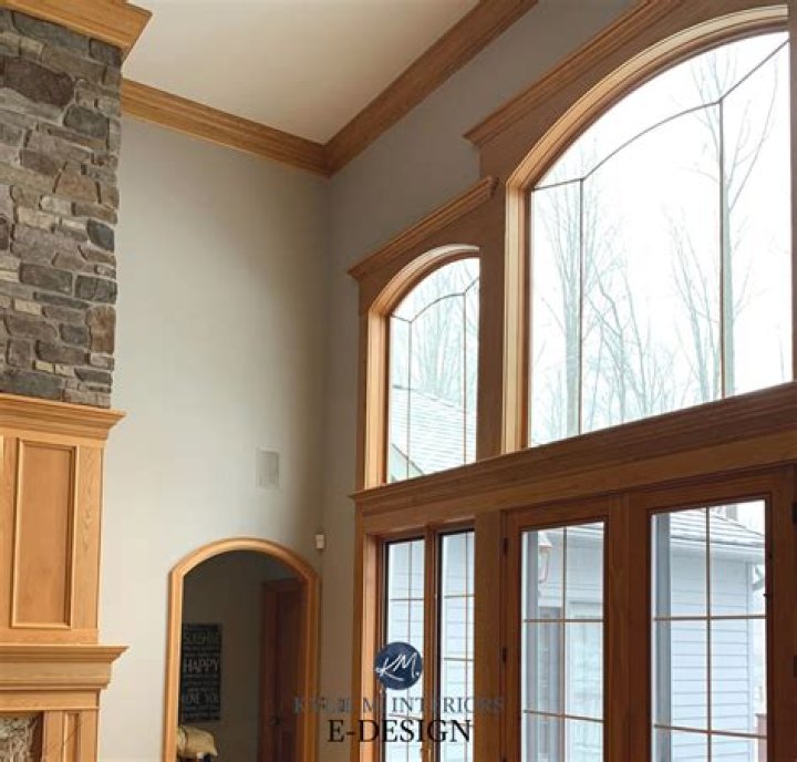 Can you paint stained oak trim