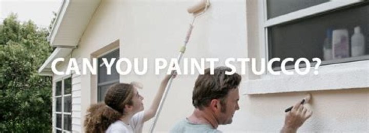 Can you paint stucco when its wet