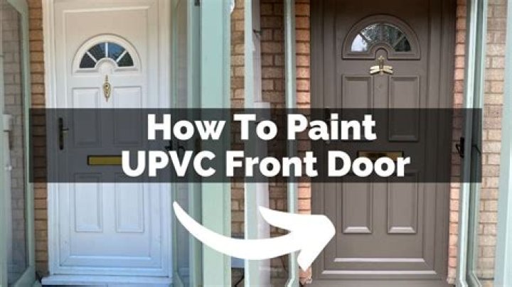 Can you paint vinyl clad doors