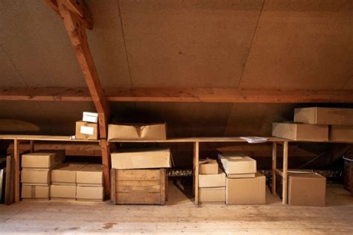 Can you put boxes in the attic