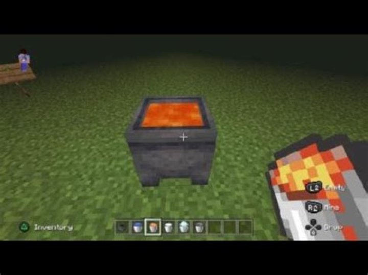 Can you put lava in a cauldron