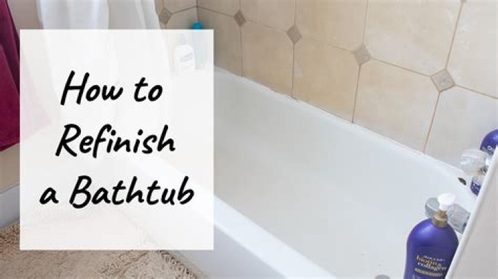 Can you refinish your own bathtub