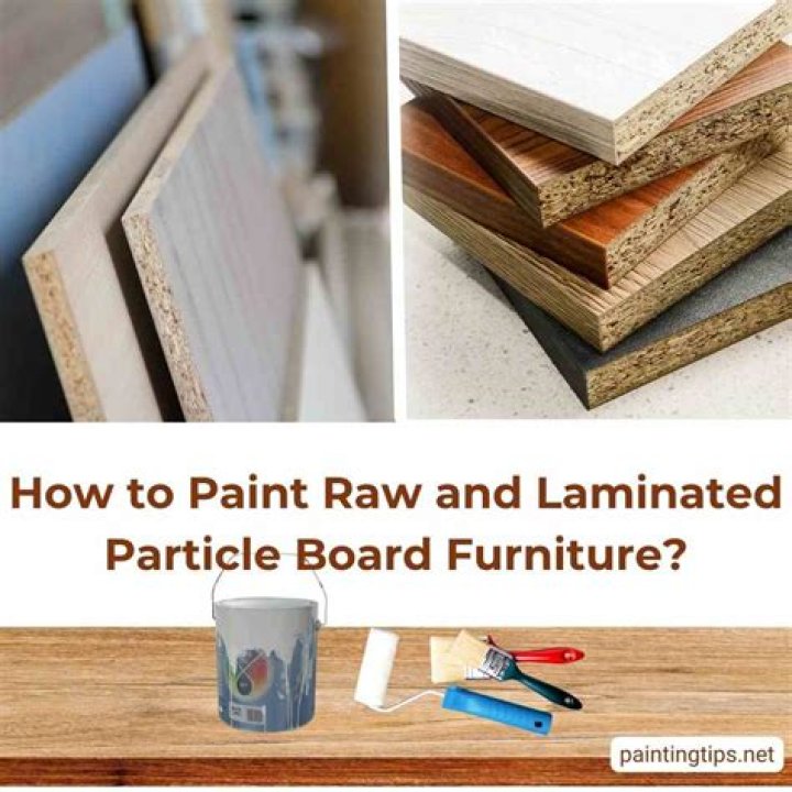 Can you repaint particle board