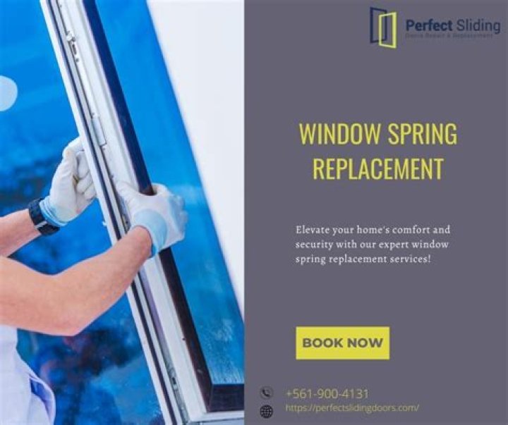 Can you replace window Springs