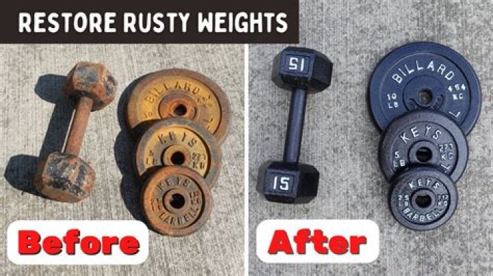 Can you restore rusted weights