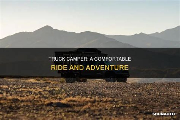 Can you ride in a truck camper