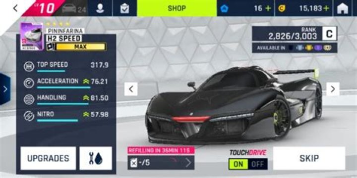 Can you sell cars in Asphalt 9