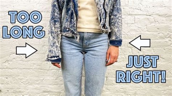 Can you shorten a denim jacket