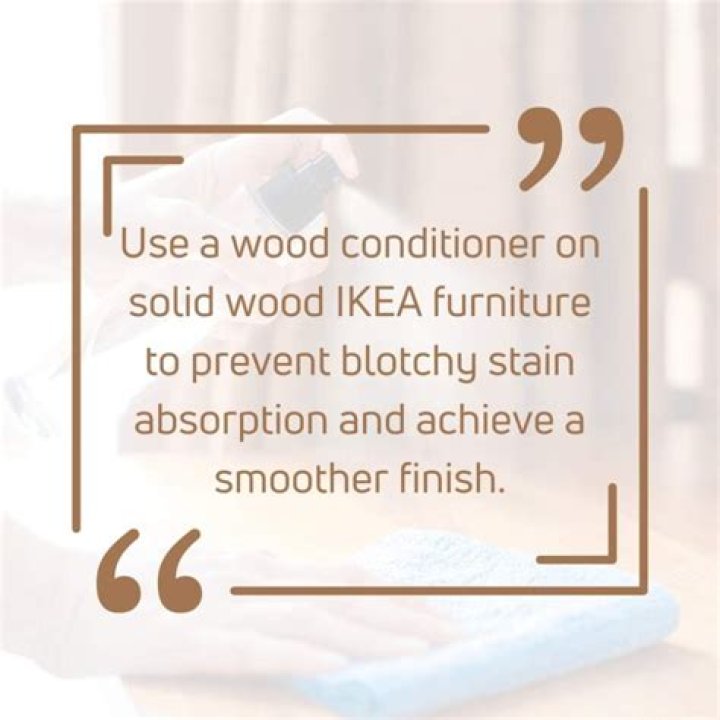 Can you stain IKEA wood veneer
