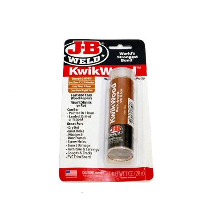 Can you stain JB Weld KwikWood