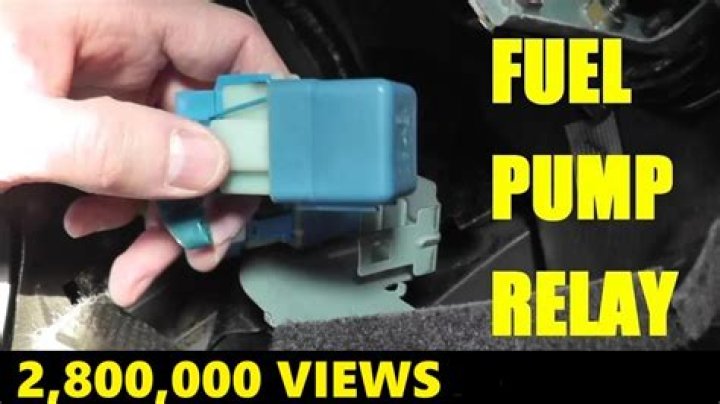 Can you test a fuel pump relay