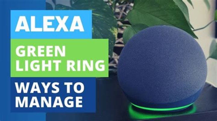 Can you turn off Alexa light ring