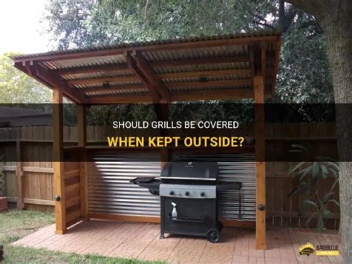 Do grills really need a cover