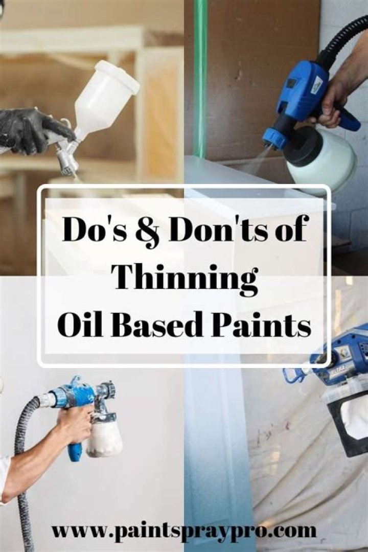 Do I need to thin oil-based paint